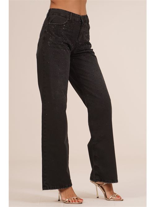 Jeans con strass Gold Digger Denim | A27W030PNERO